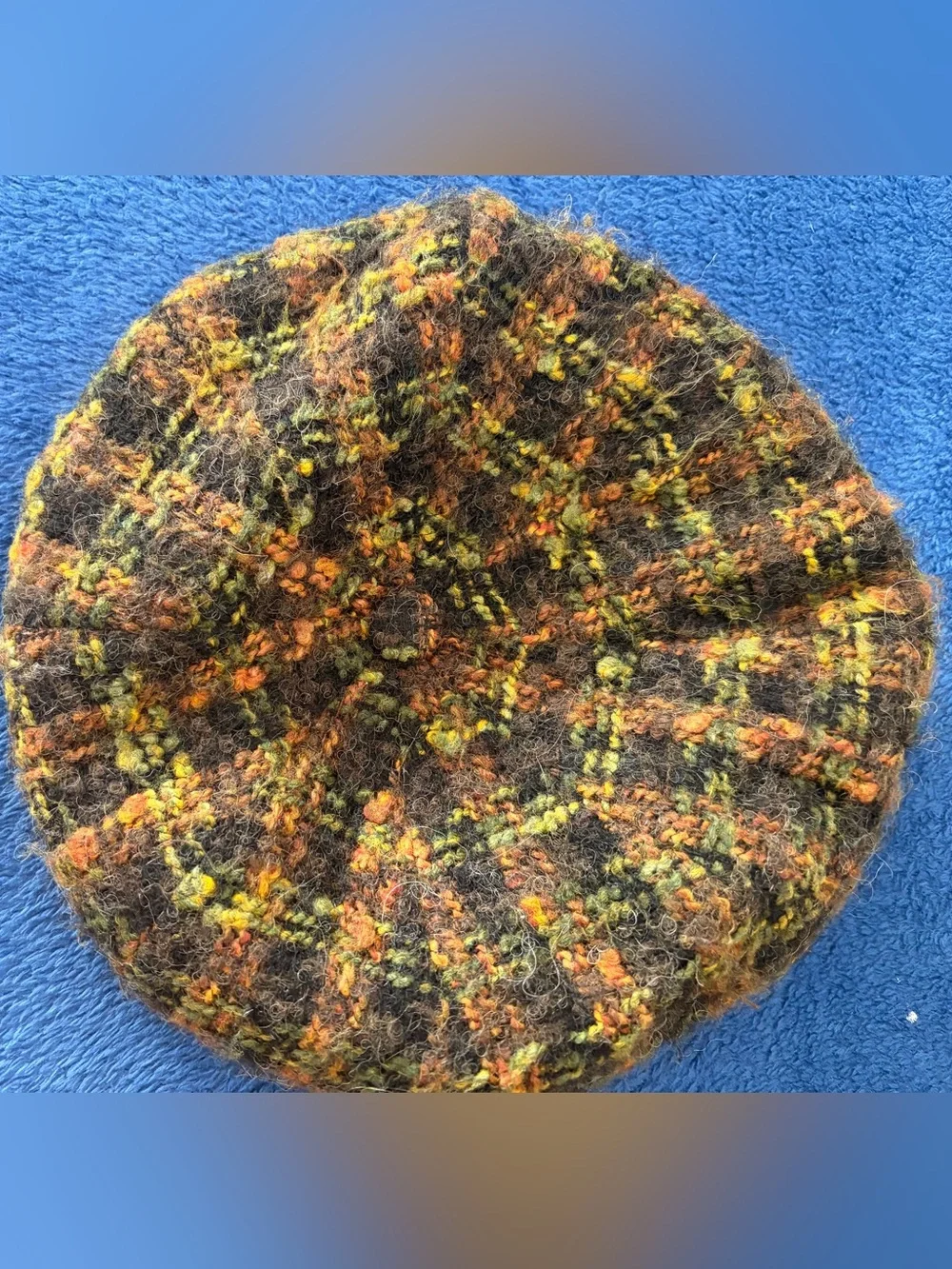 Vintage Doria Gruppo Borsalino Tweed Flat Cap - Made in Italy Wool Newsboy Hat